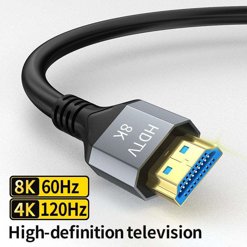 Hdmi 2.1 Cable 8K 60Hz 48Gbps Earc - 8K HDMI 2.1 Kabel 4K @