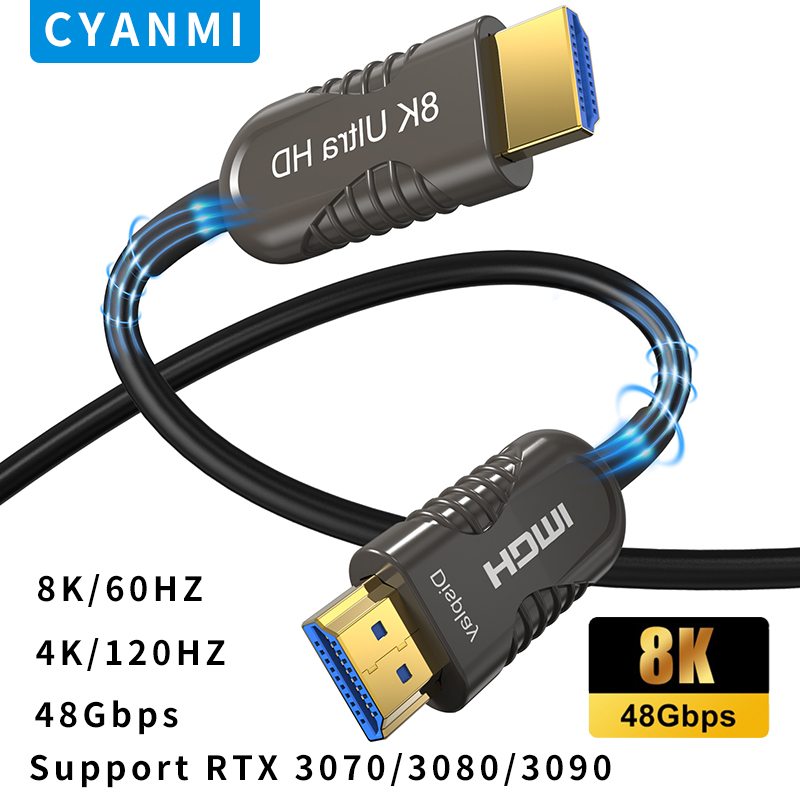Hdmi 2.1 Cable 8K 60Hz 48Gbps Earc - 8K Hdmi 2.1 Kabel Optische Vezel