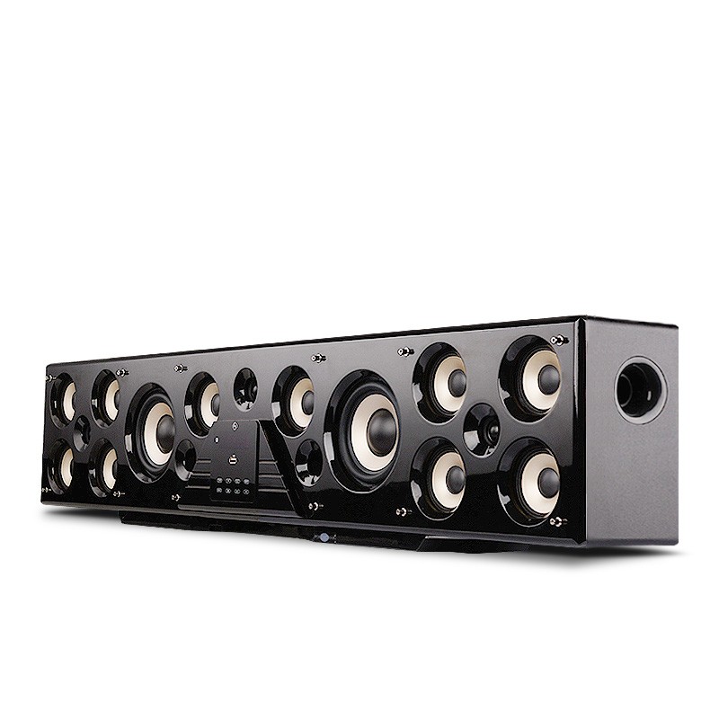 Soundbar With Wireless Subwoofer 5.1Ch - Hyper Sound All-in-One Houten Draadloze Actieve