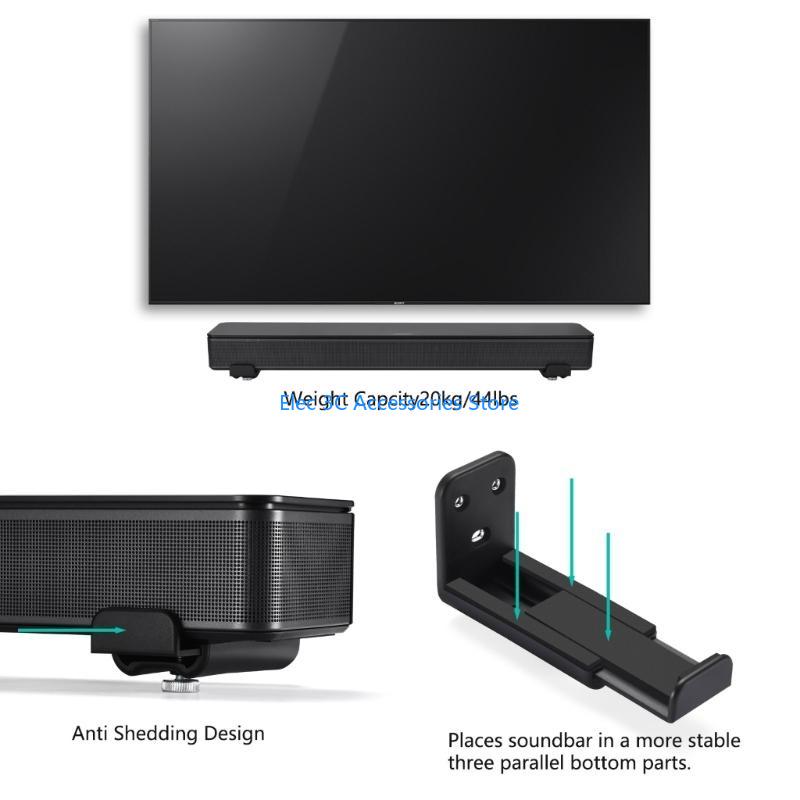 Y51A 1 Set Soundbar Wandmontag - Soundbar Wall Mount Bracket Universal recensie en prijs