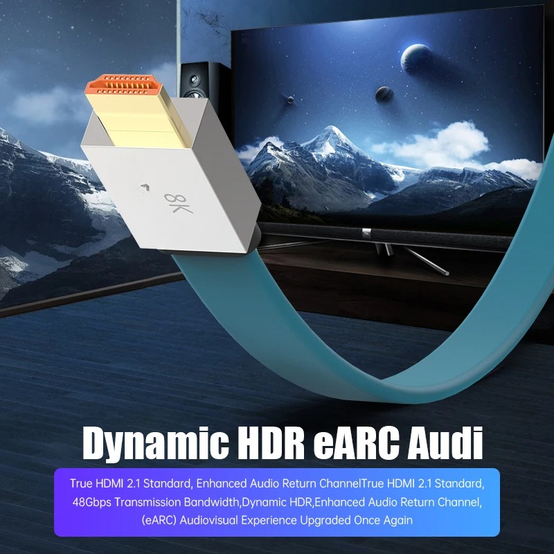 HDMI 2.1 Kabel 48Gbps 8K@60Hz  - Hdmi 2.1 Cable 8K 60Hz 48Gbps Earc recensie en prijs