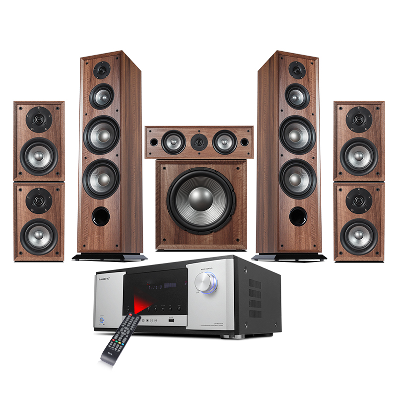 7.1 Tower Houten Home Theater  - Home Theater System 7.1 Surround Sound recensie en prijs