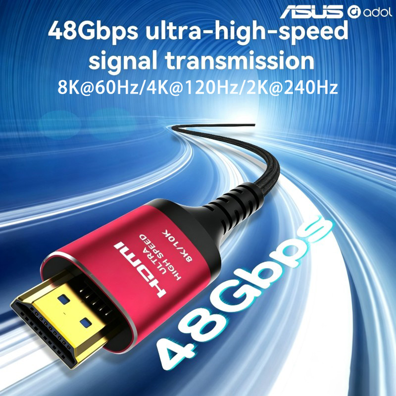 ASUS 8K 60Hz HDMI 2.1-kabel me - Hdmi 2.1 Cable 8K 60Hz 48Gbps Earc recensie en prijs