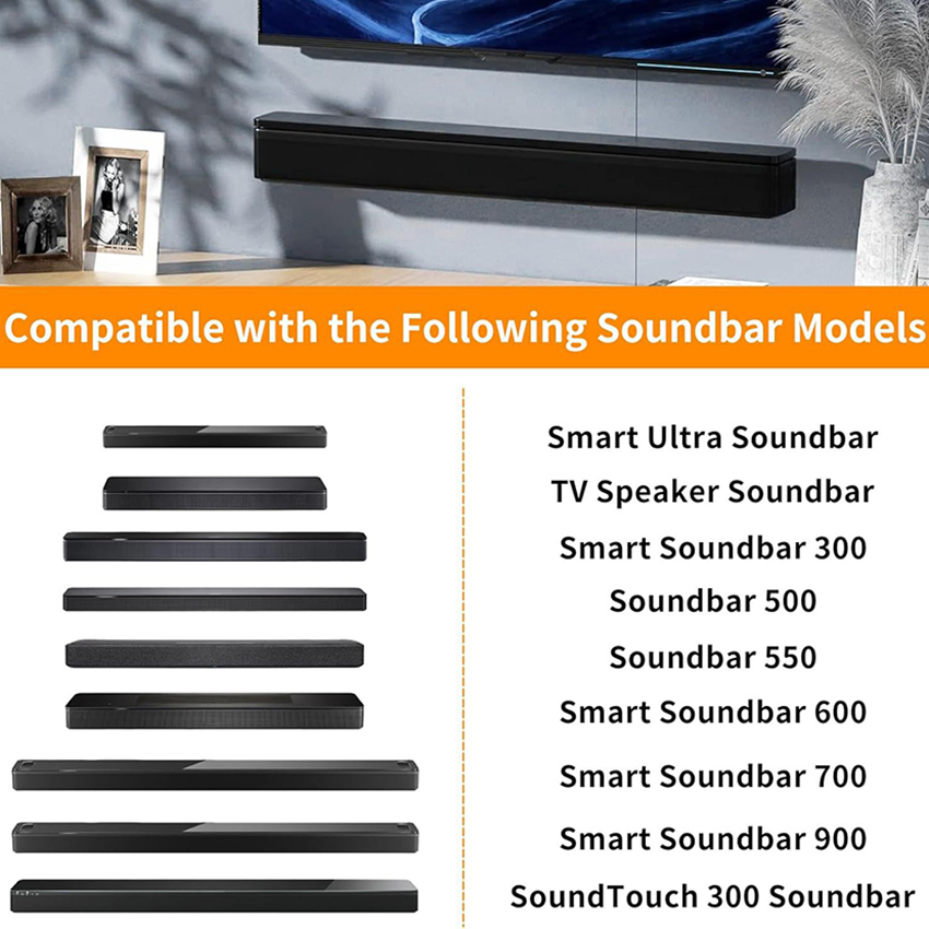 Voor Soundbar-montagebeugels U - Soundbar Wall Mount Bracket Universal recensie en prijs