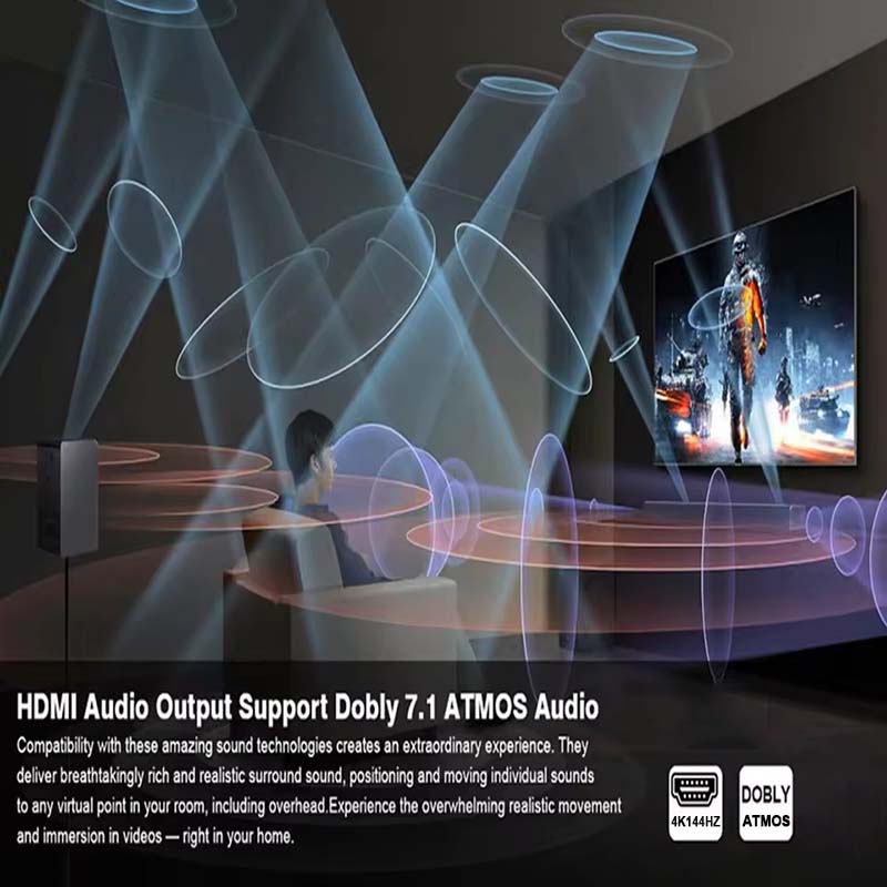 8K HDMI Audio Extractor 4K@120 - Dolby Atmos Soundbar Hdmi Earc recensie en prijs