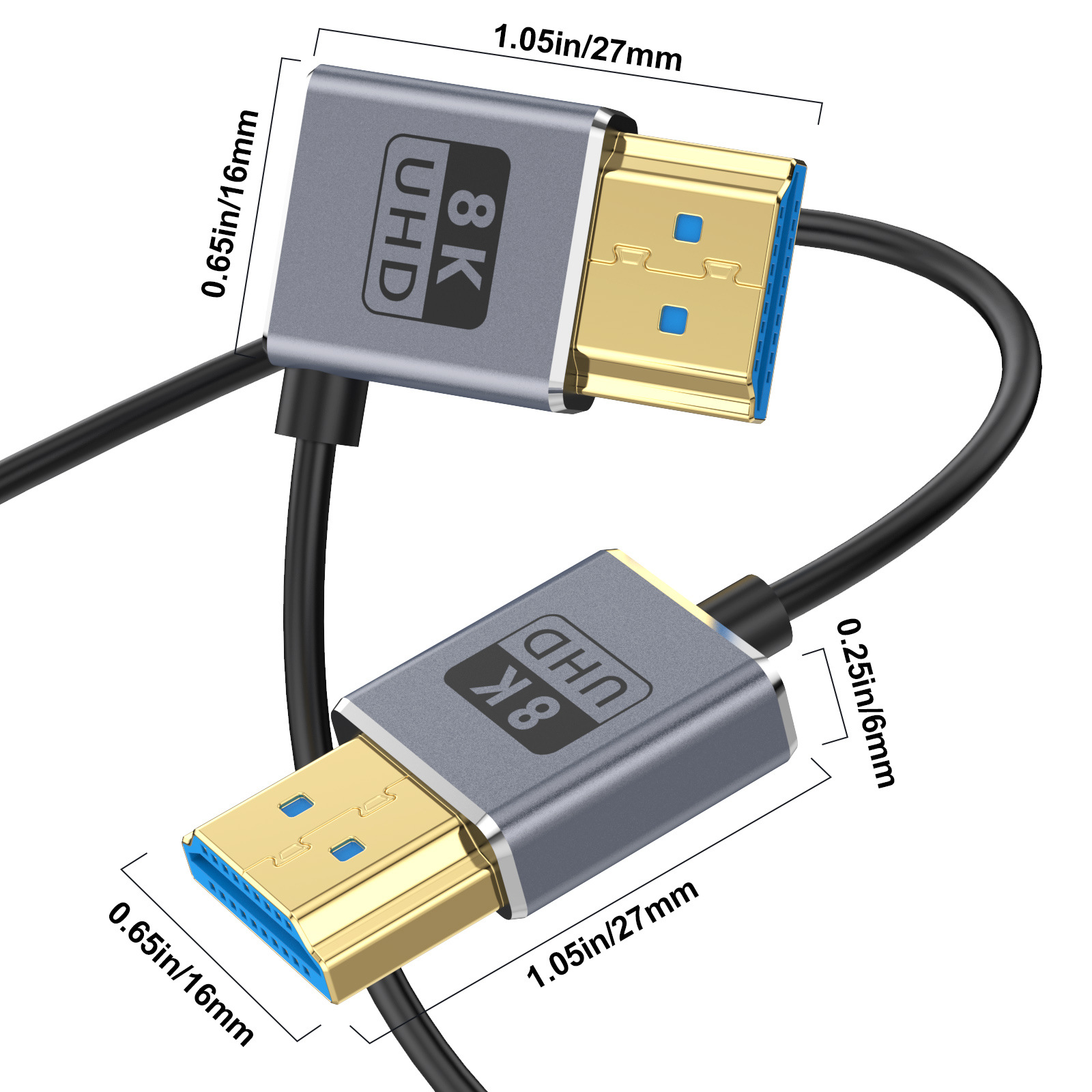 Coaxiale HDMI 8K HDMI 2.1-kabe - Hdmi 2.1 Cable 8K 60Hz 48Gbps Earc recensie en prijs