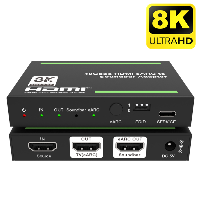 QiRT 8K HDMI 2.1 EARC Soundbar - Dolby Atmos Soundbar Hdmi Earc recensie en prijs