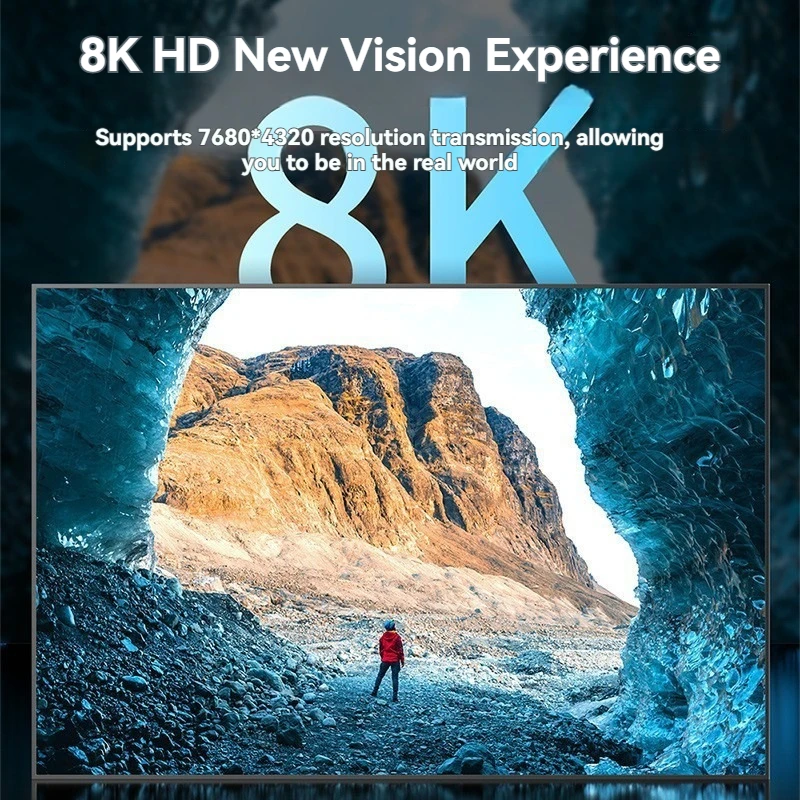 8K HDMI-kabel, compatibel met  - Hdmi 2.1 Cable 8K 60Hz 48Gbps Earc recensie en prijs