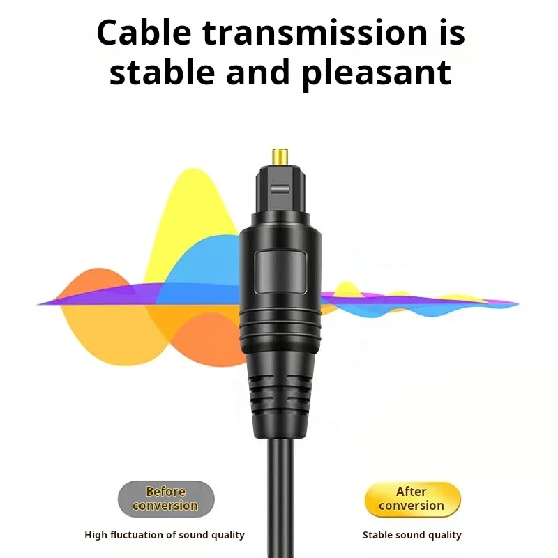 Een Tot Twee Spdif Digitale Op - Optical Audio Cable Toslink Gold Plated recensie en prijs