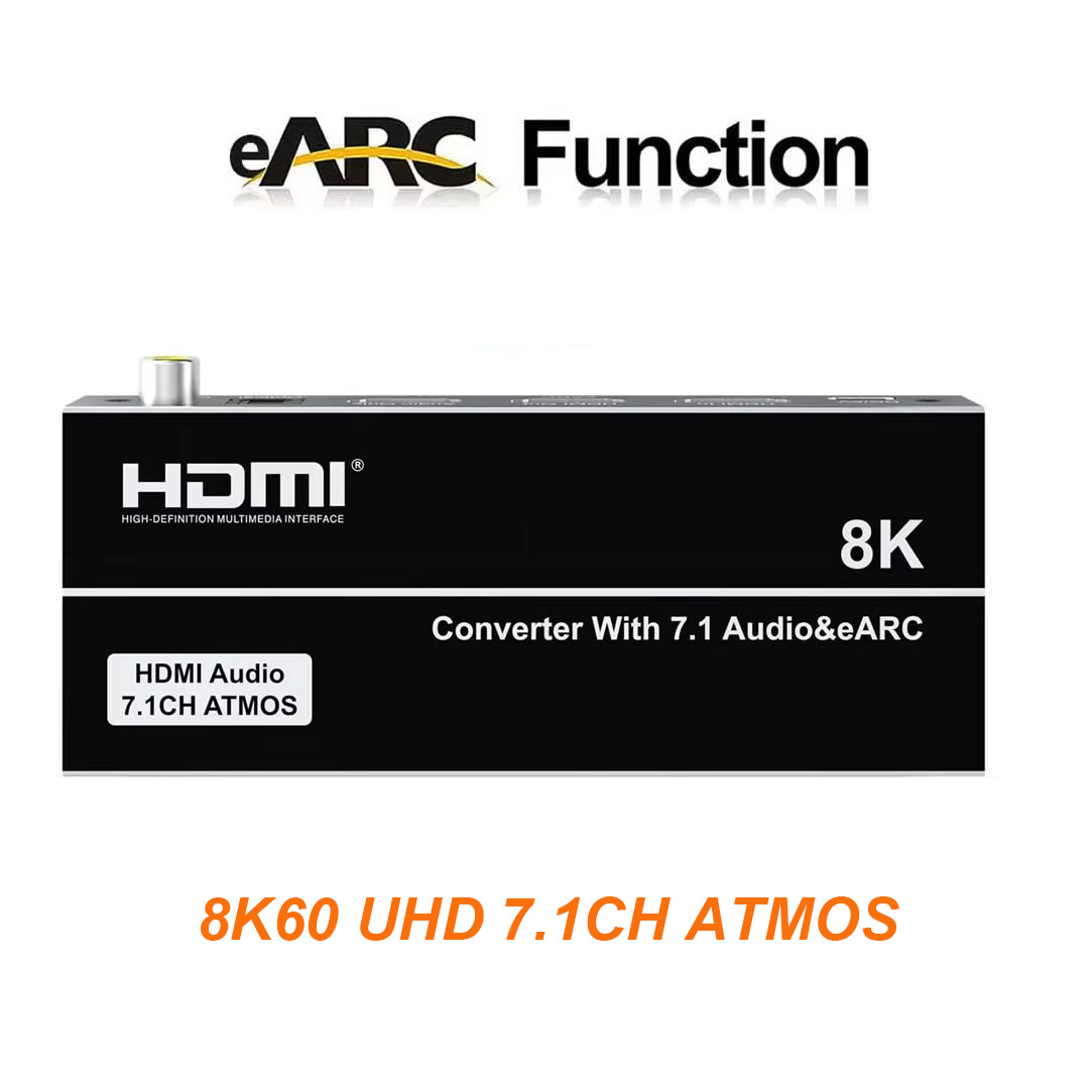 8K 60Hz HDMI EARC Return Audio - Dolby Atmos Soundbar Hdmi Earc recensie en prijs