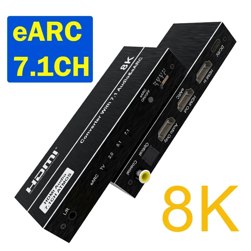 8K 60Hz HDMI EARC Return Audio - Dolby Atmos Soundbar Hdmi Earc recensie en prijs