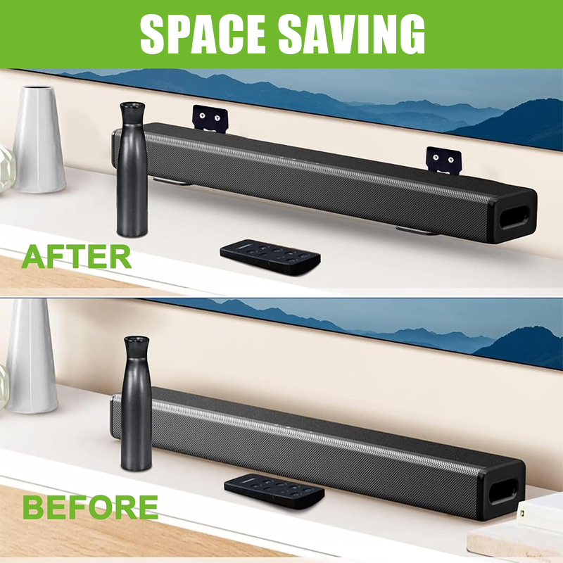 2 stuks wandbeugel voor soundb - Soundbar Wall Mount Bracket Universal recensie en prijs