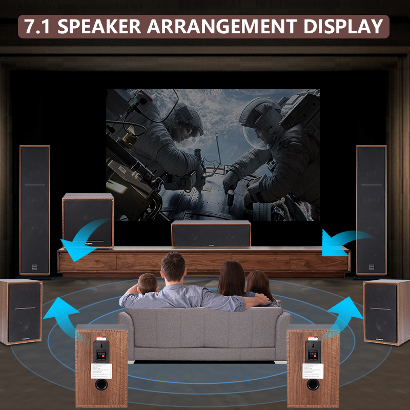 7.1 Tower Home Theater Systeem - Home Theater System 7.1 Surround Sound recensie en prijs