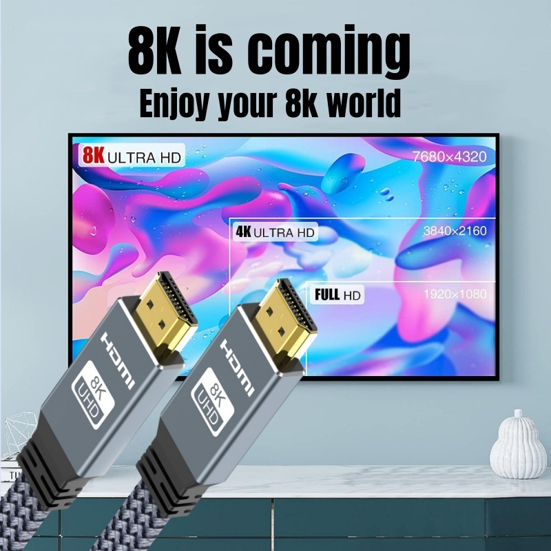 MIZIQIER HDMI 2.1 Kabel Falt H - Hdmi 2.1 Cable 8K 60Hz 48Gbps Earc recensie en prijs
