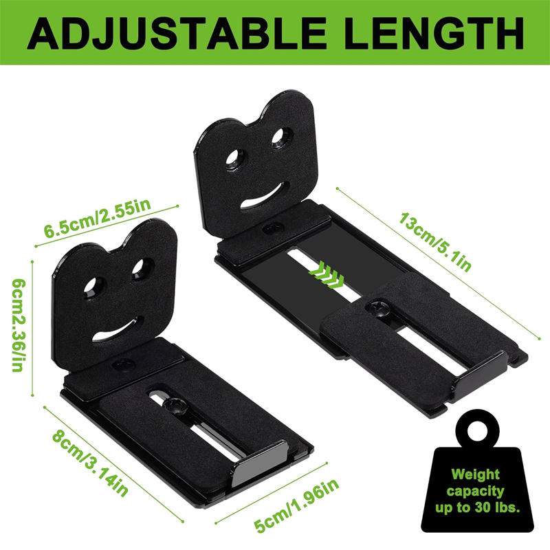 2 STUKS Verstelbare Soundbar M - Soundbar Wall Mount Bracket Universal recensie en prijs