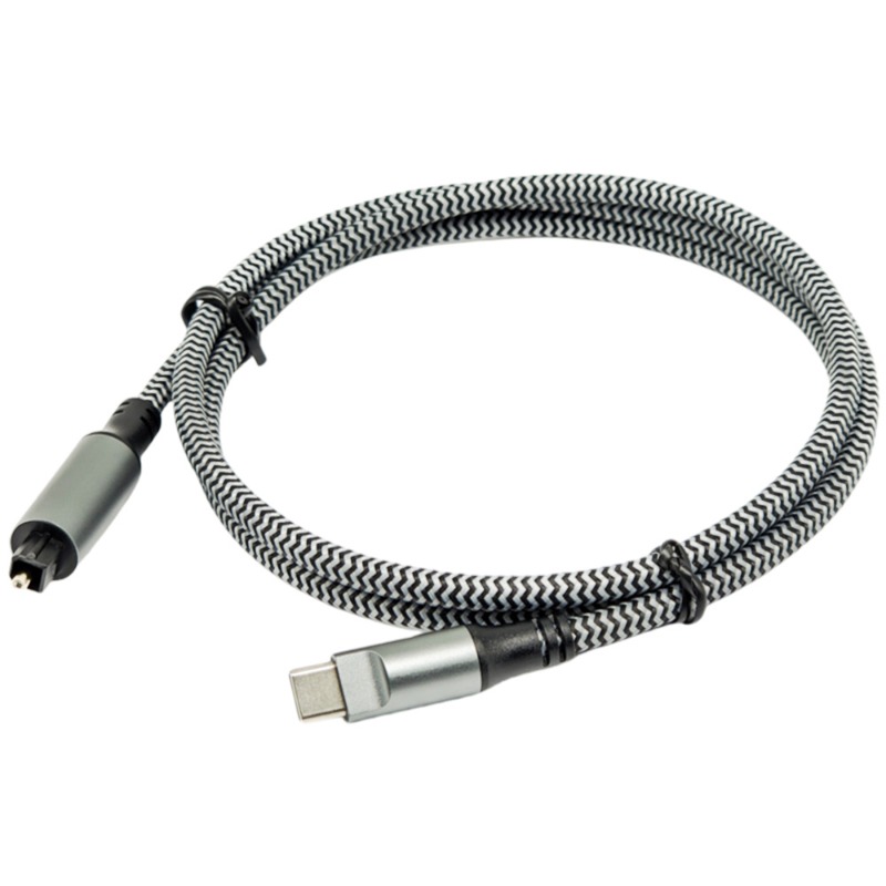 Gevlochten USB C naar optische - Optical Audio Cable Toslink Gold Plated recensie en prijs