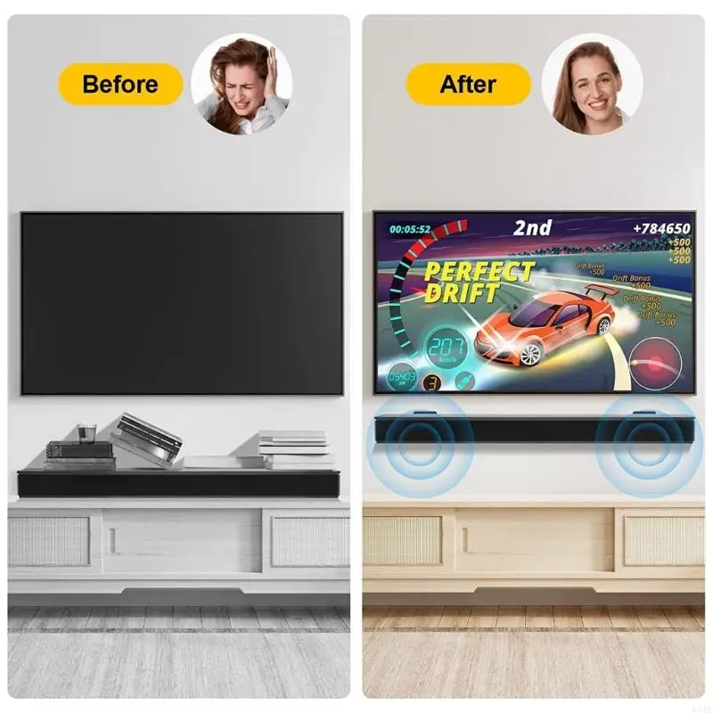 Y1ae luidsprekerwand drijvende - Soundbar Wall Mount Bracket Universal recensie en prijs