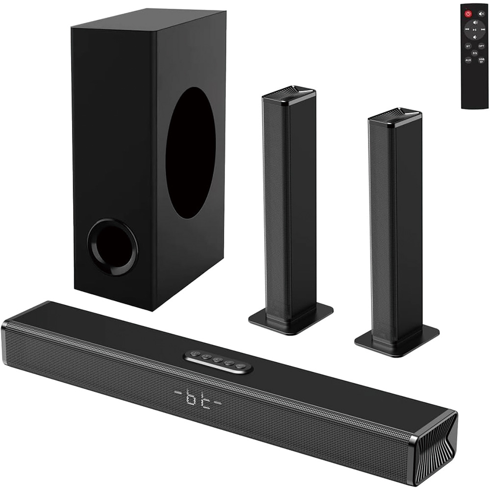 Samtronic Draadloze Speaker 5. - Soundbar With Wireless Subwoofer 5.1Ch recensie en prijs